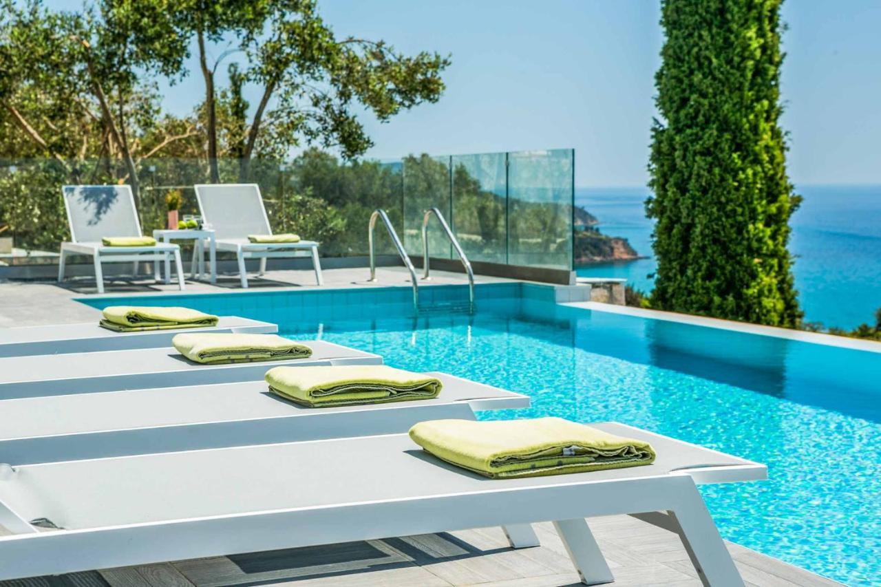 Villa Della Luna Vlachata Bagian luar foto